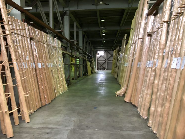 新品、床前柱、大黒柱、