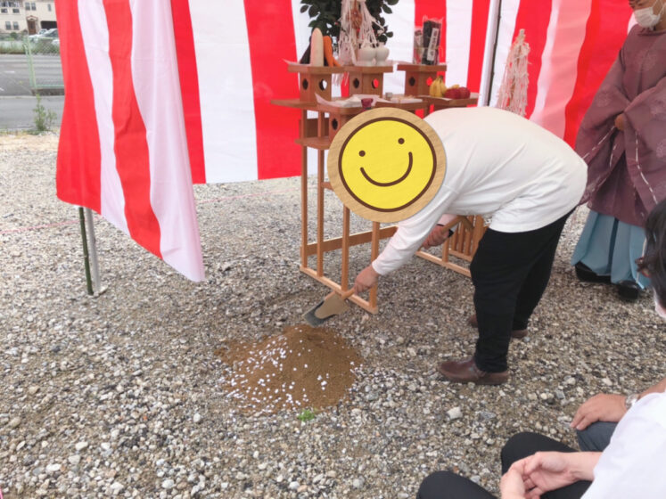 寝屋川市池田のお家 地鎮祭