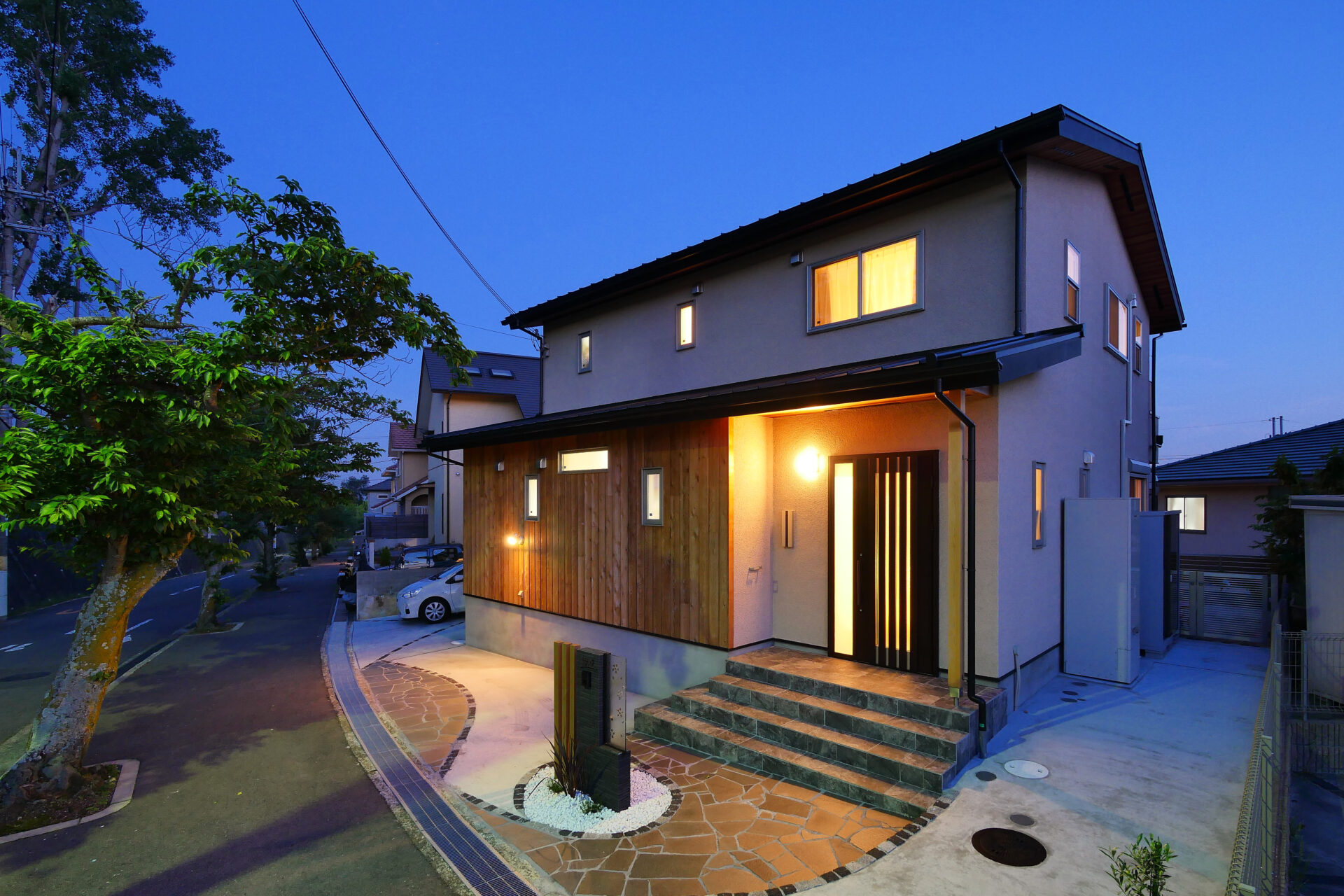 間取りや内装だけじゃない外観にも理想を詰め込める