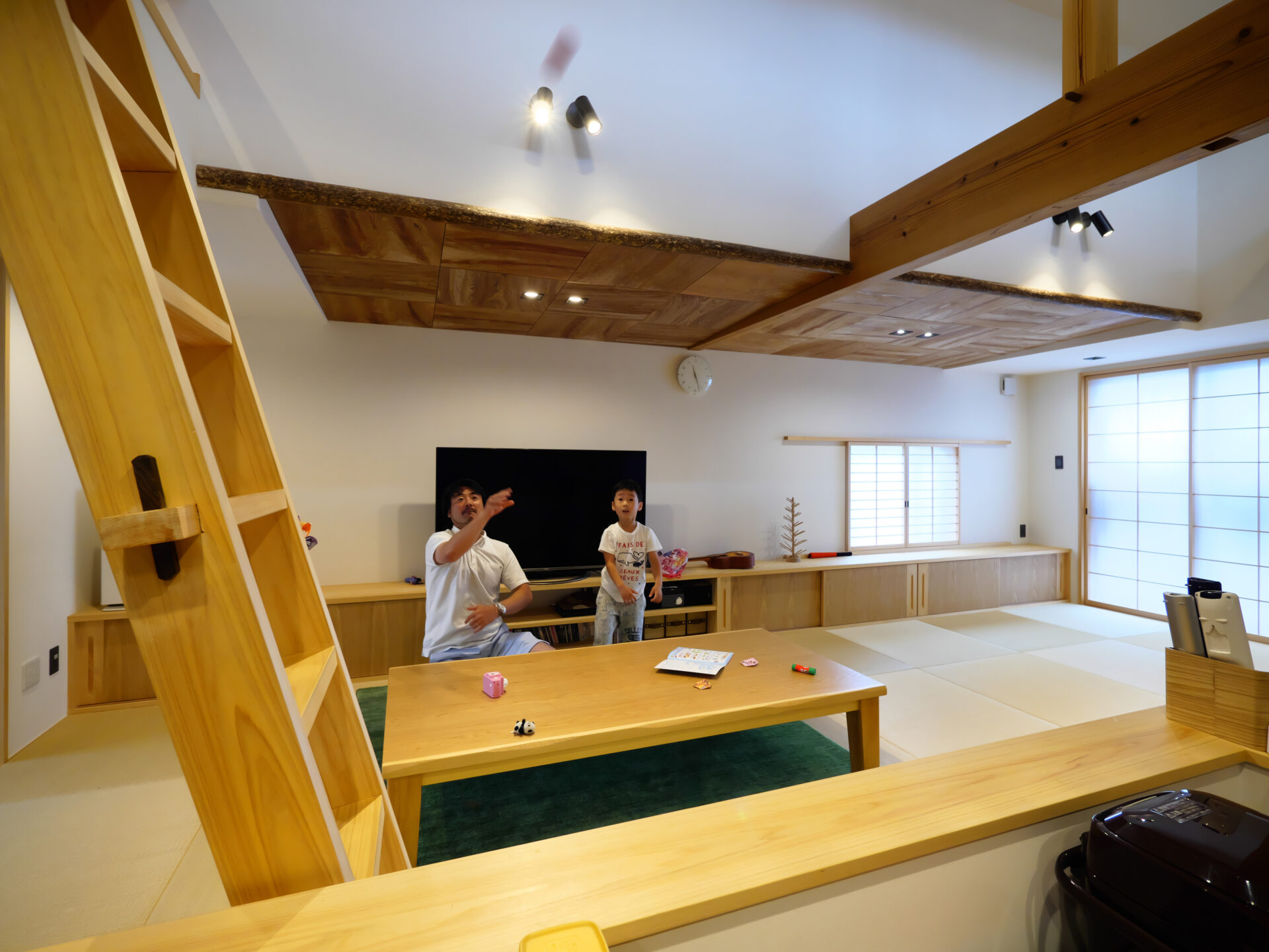 天井高を活かした空間設計が可能